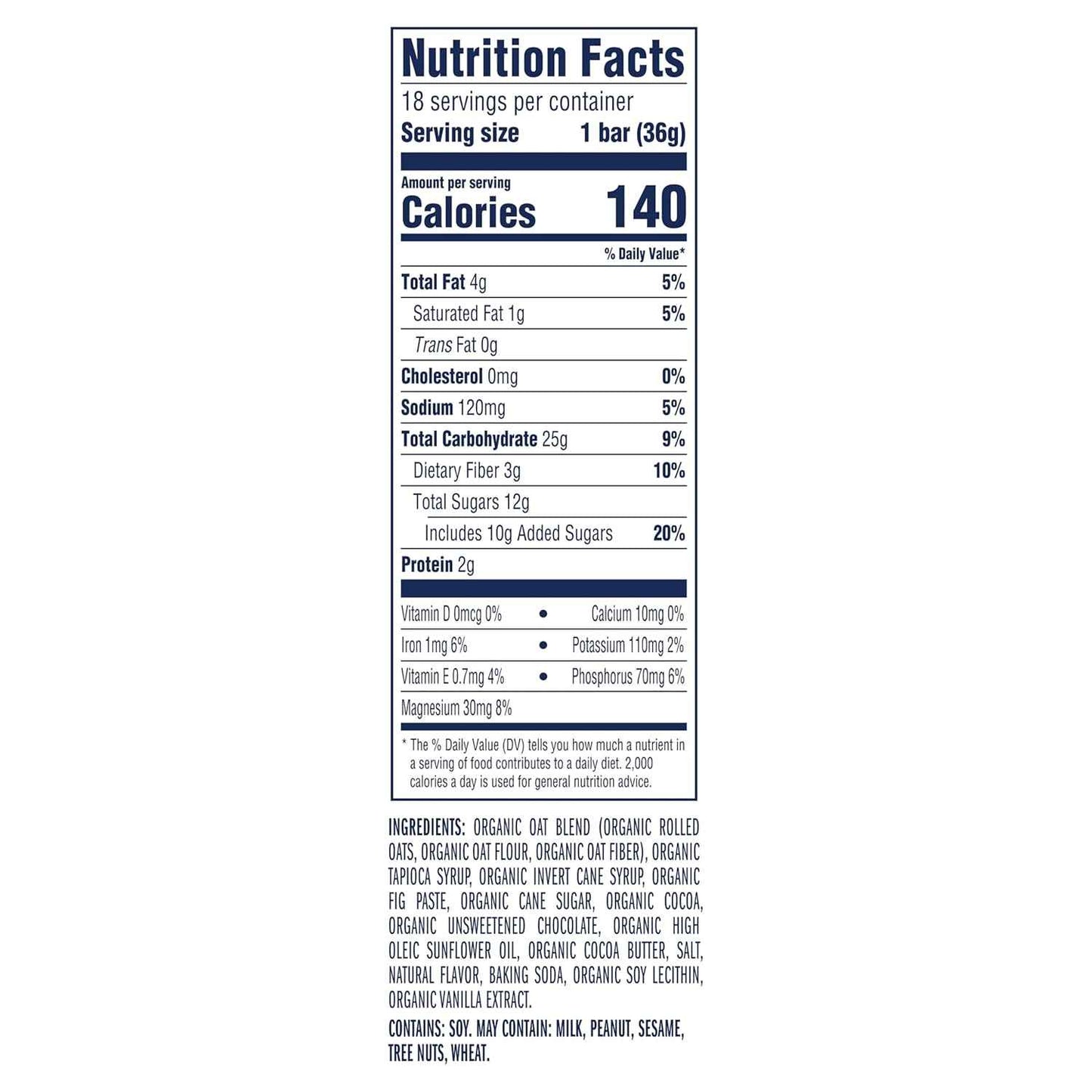 Zbar - Chocolate Brownie - Soft-Baked Energy Snack Bars - Non-GMO - 11g Whole Grains - USDA Organic Granola Bars - Snacks for Kids