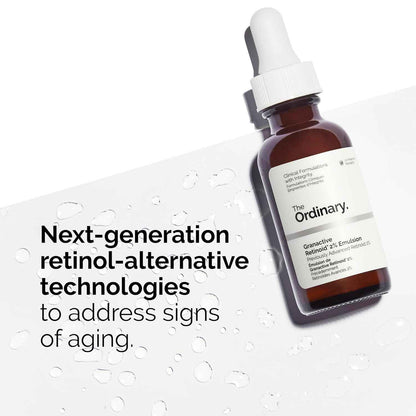 The Ordinary Granactive Retinoid 2% Emulsion, Advanced Retinoid Alternative for Anti-Aging and Skin Texture Improvement, 1 Fl Oz
