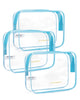 3 Pack, Medium - Cerulean Blue
