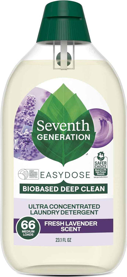 Seventh Generation EasyDose Laundry Detergent Ultra Concentrated Washing Detergent