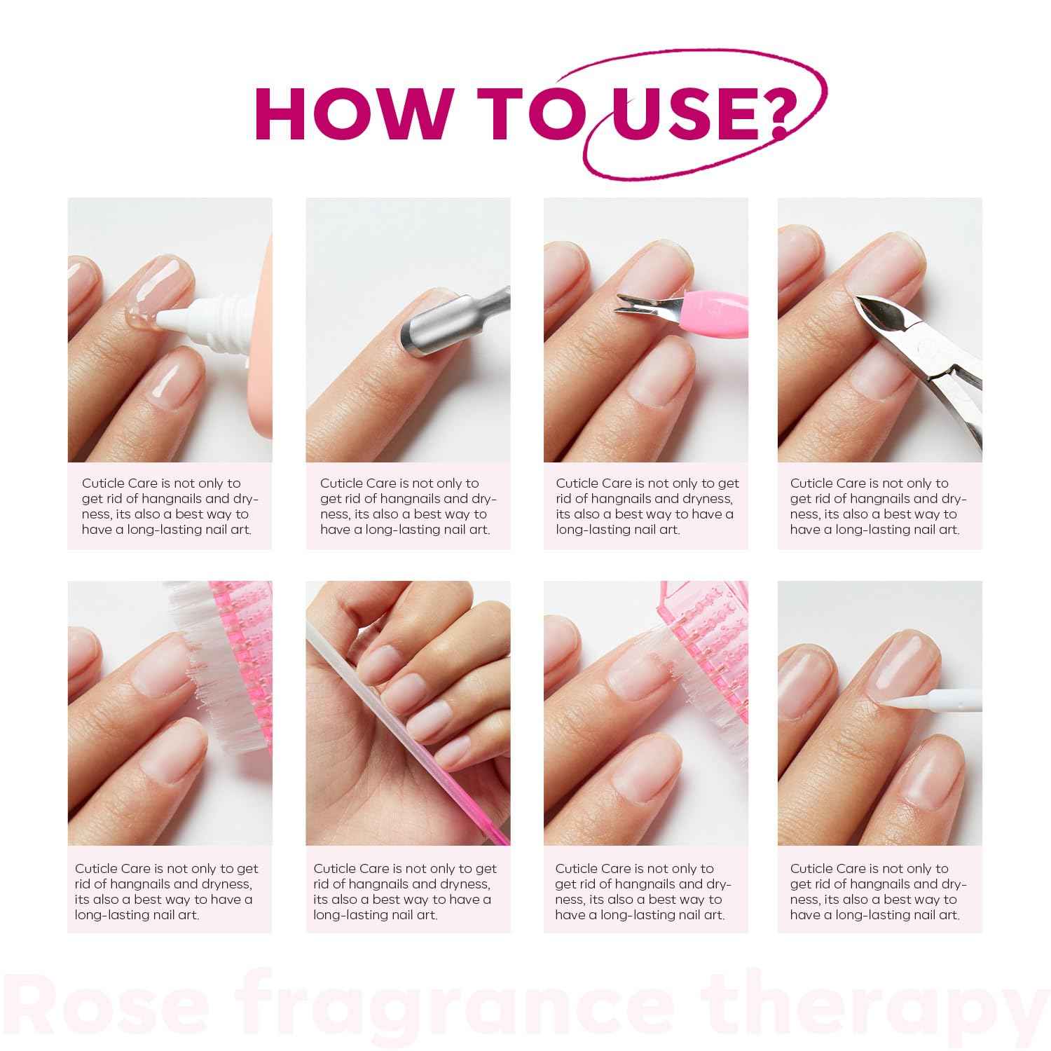 Modelones Cuticle Remover Kit - Cuticle Remover Cream & Cuticle Oil, Cuticle Care Kit w/Cuticle Trimmer Cuticle Pusher & Cuticle Nipper for DIY Nail Manicure, Removedor de Cuticula for Nail Care