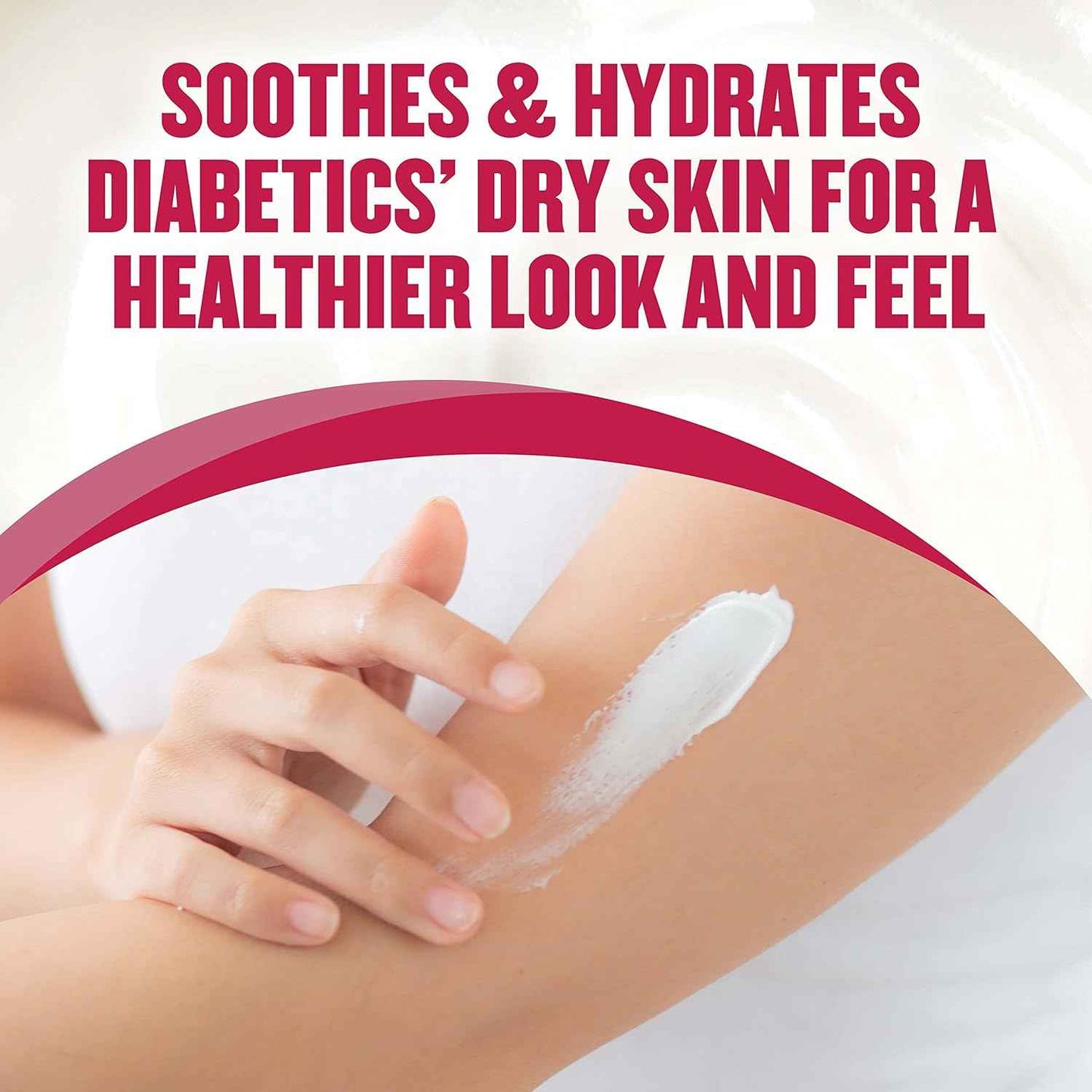 Gold Bond Diabetic Body Lotion, Dry Skin Relief with Vitamin E & Aloe to Soothe & Moisturize Flaky, Rough Skin, 4.5 oz