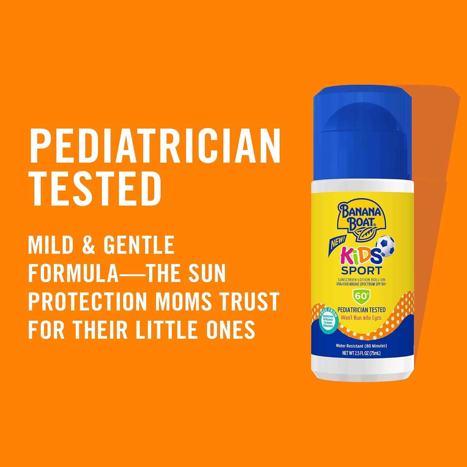 Banana Boat Sport Kids Sunscreen Roll On Lotion | Travel Size Sunscreen, Childrens Sunblock