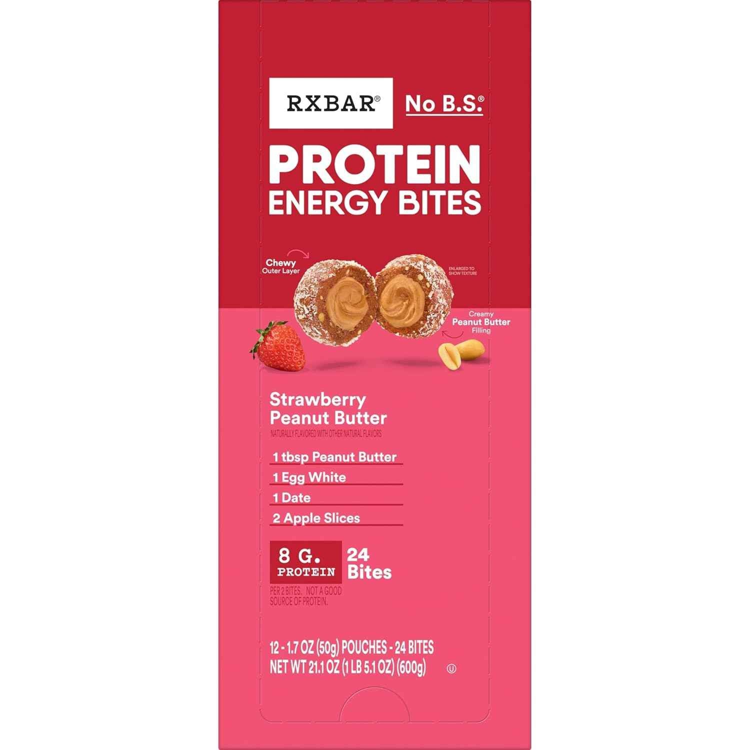RXBAR Protein Energy Bites, Gluten Free Protein Balls