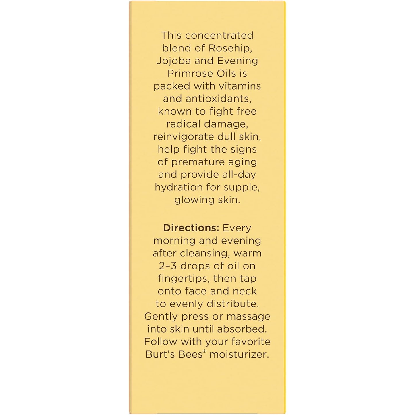 Burt's_Bees_Gua_Sha_Face_Oil_With_Rosehip_Seed_Extract,_Reduces_Appearance_of_Fine_Lines_and_Wrinkles,_Use_with_Ice_Roller_&_Facial_Tools,_Natural_Origin_Skin_Care,_0.51_fl._oz.
