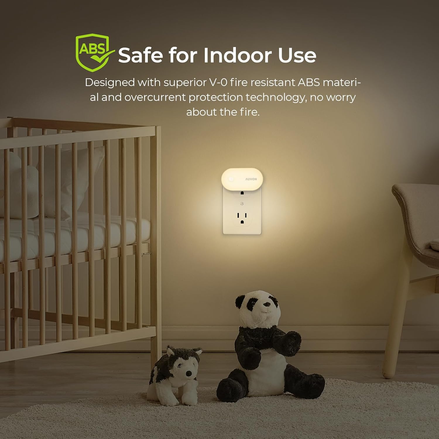 AUVON_Night_Light_Plug_in_with_Motion_Sensor_(120_Lumens),_Dimmable_Smart_LED_Night_Lights,_1-120lm_Brightness,_for_Bathroom,_Hallway,_Garage,_Toilet_(4_Pack)