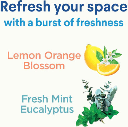 Clorox Disinfecting Mist, Lemon and Orange Blossom, 1 Spray and 1 Refill