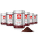 Intenso Bold Roast Ground Espresso - 8.8 Ounce (Pack of 6)