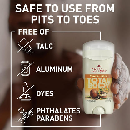 Old_Spice_Whole_Body_Deodorant_Stick_for_Men,_Aluminum_Free,_Vanilla_+_Shea_Scent,_24/7_Odor_Protection,_24/7_Lasting_Freshness,_Dermatologist_Tested,_Gentle_on_Skin,_Safe_to_Use_All_Over,_3.0_oz