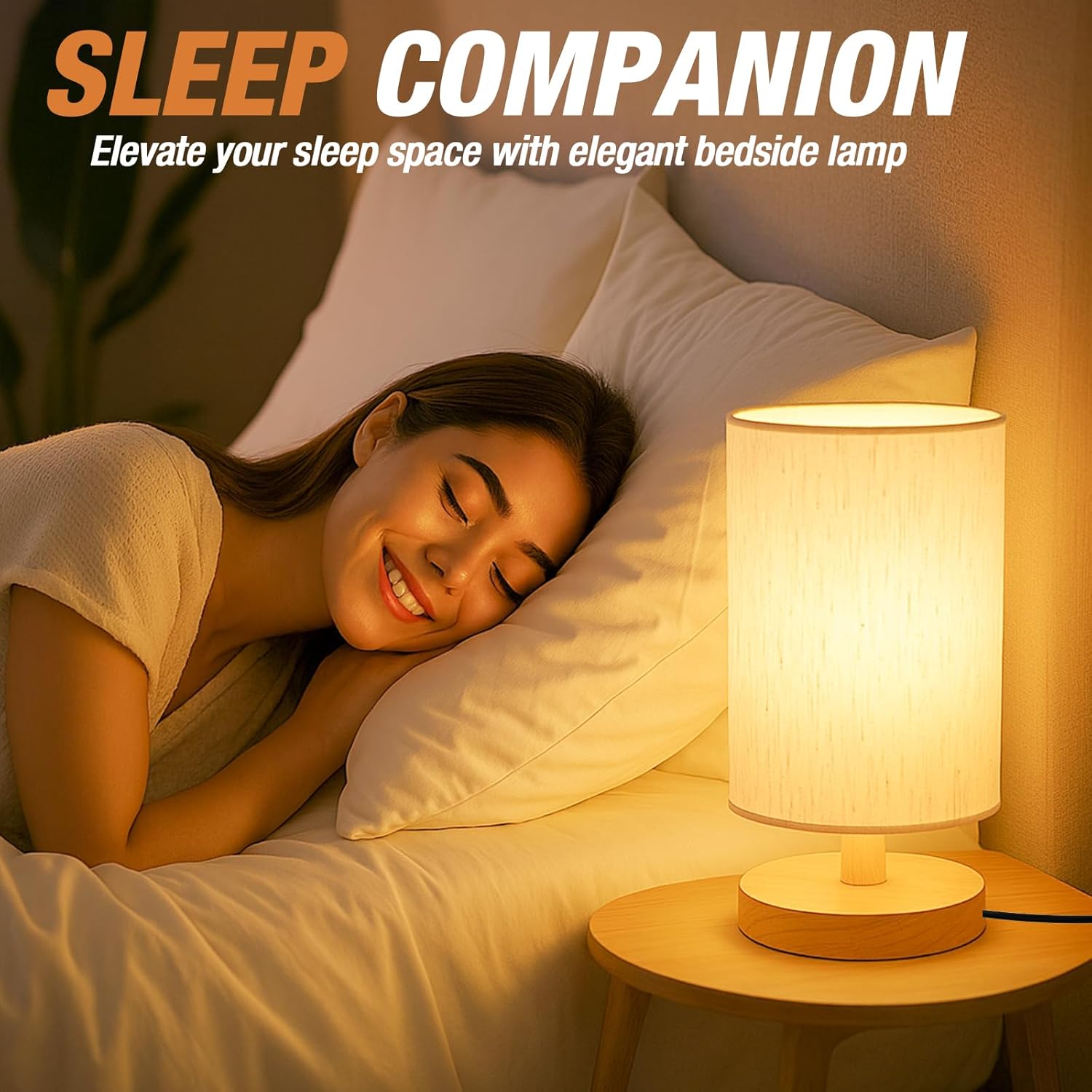 Desk_Lamp_LED_Bulb_Included,_Small_Bedside_Table_Lamp_Plug-in_-_Classic_Wood_Base_with_Flaxen_Fabric_Shade,_Lamps_for_Night_Stands,_Simple_Nightstand_Light_for_Bedroom,_Office,_Desk