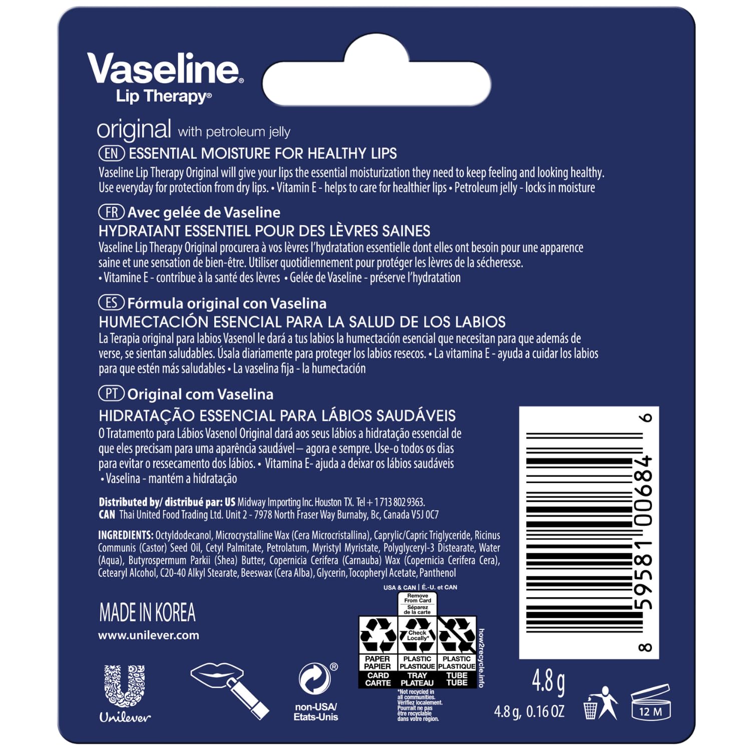 Vaseline_Lip_Therapy_Original_8-Pack_–_Lip_Moisturizer_for_Dry,_Cracked_Lips,_0.16_Oz_Ea