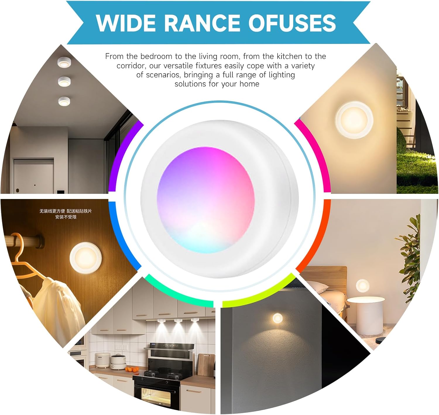 LED_Puck_Lights_with_Remote_Control,_Wireless_Under_Cabinet_Lighting,Color_Changing_Lights_with_Dimmer_and_Timer,_AAA_Battery_Operated_Powered_Push_Night_Lights_(3/6/12_Pack_Black)