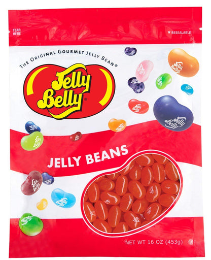 Jelly Belly Orange Crush Jelly Beans - 1 Pound (16 Ounces) Resealable Bag - Genuine, Official, Straight from the Source