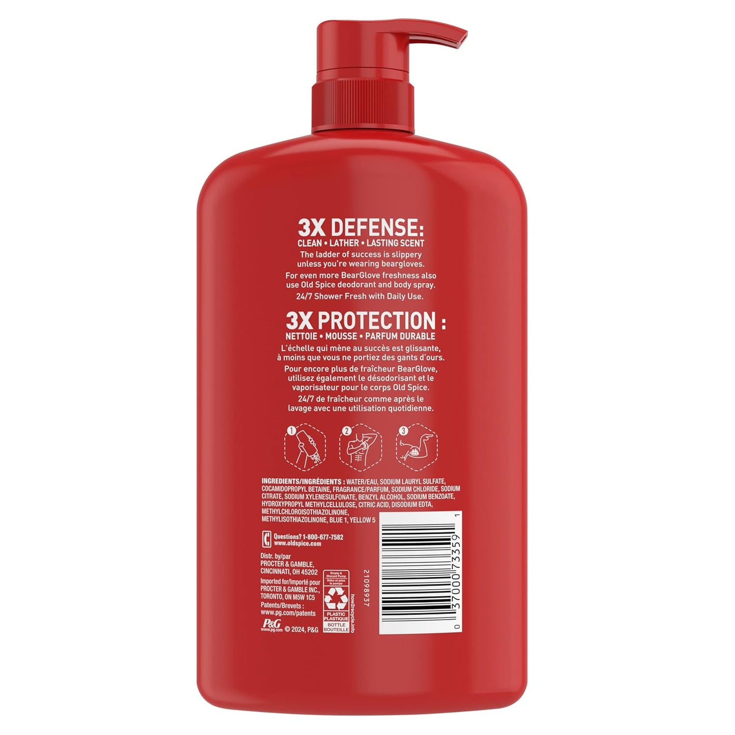 Old_Spice_Cleansing_Body_Wash_for_Men,_3X_Defense,_24/7_Shower_Fresh_with_Lasting_Scent,_2-in-1_Body_&_Face_Wash,_Bearglove_with_Crisp_Orchard_Scent,_33.4_(Pack_of_4)