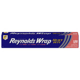 Reynolds Wrap Heavy Duty Aluminum Foil Roll, Thick Heavy Duty Foil for Added Strength and Durability, Secure Easy Open and Close Tab