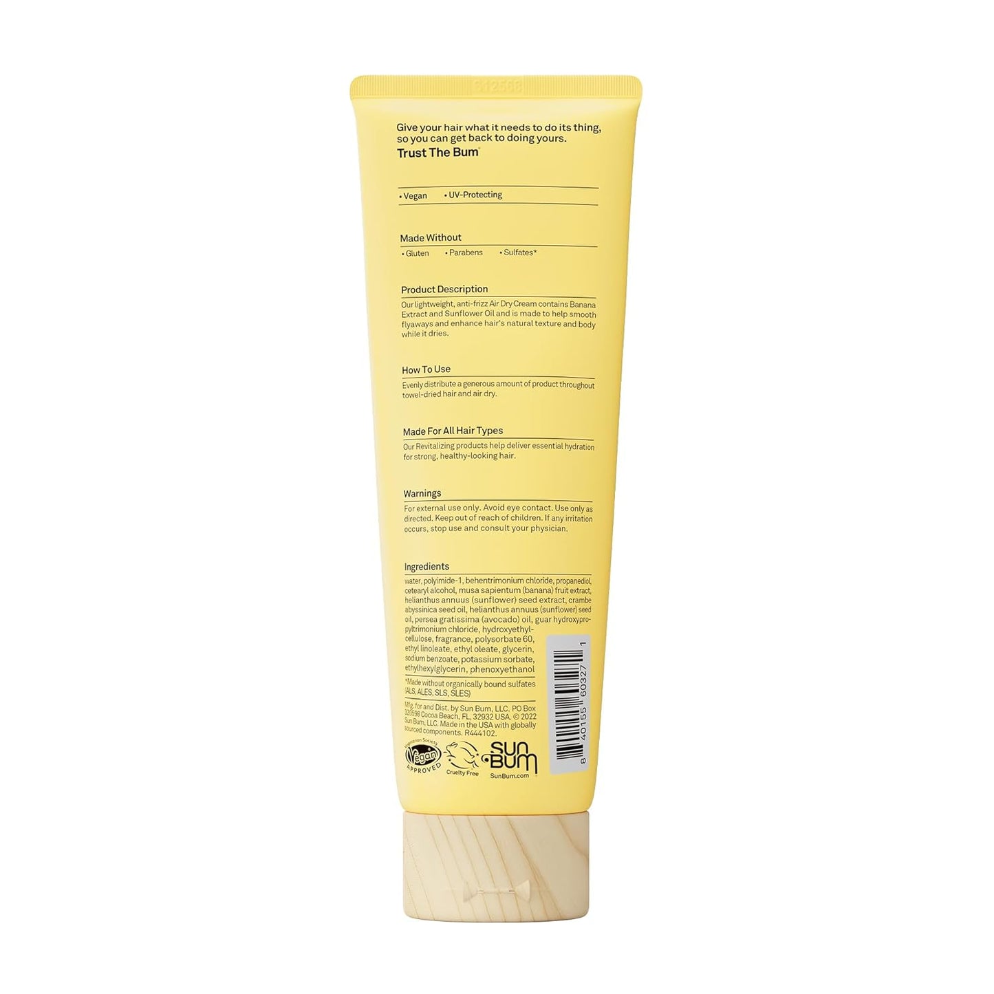 Sun_Bum_Revitalizing_Air_Dry_Cream_-_Anti_Frizz_Styling_Cream_with_Banana_Extract_and_Sunflower_Oil_-_Vegan_-_Without_Parabens_-_UV_Protecting_-_Helps_Smooth_and_Enhance_Natural_Hair_Texture_-_6_fl_oz