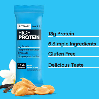 RXBAR High Protein Bars, Gluten Free, Protein Snacks