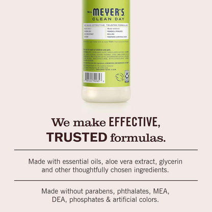 MRS. MEYER'S CLEAN DAY Liquid Dish Soap, Lemon Verbena, 16 fl. oz - Pack of 3