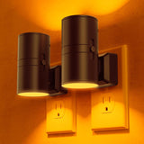 Briignite Night Lights Plug into Wall, Modern LED Night Light Plug in, Dusk to Dawn Sensor, 0-100LM Adjustable Brightness, Dimmable NightLight for Hallway, Bedroom, Stairway