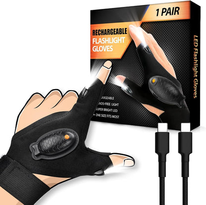 HANPURE_Rechargeable_LED_Flashlight_Gloves_Stocking_Stuffers_for_Adults_Men_Christmas_Birthday_Gift_Idea_for_Dad_Husband_Him_Boyfriend_Car_Guy_Waterproof_Lighted_Gloves_for_Repairing_Fishing_Camping