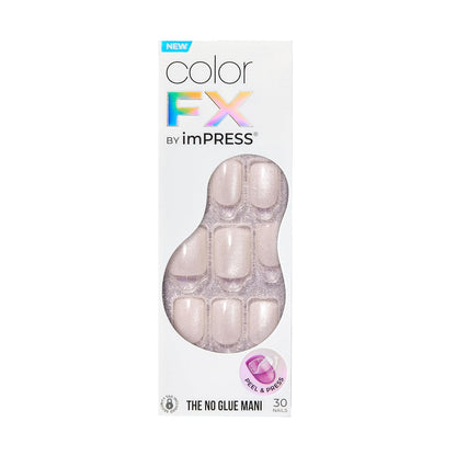 KISS_colorFX_by_imPRESS_Press_On_Nails,_'Rebel',_Solid_White,_Short_Squoval,_IMPROVED_adhesive,_Up_to_10-Day_Hold,_Nail_Kit_Includes_30_Fake_Nails,_Prep_Pad,_Manicure_Stick,_Mini_Nail_File