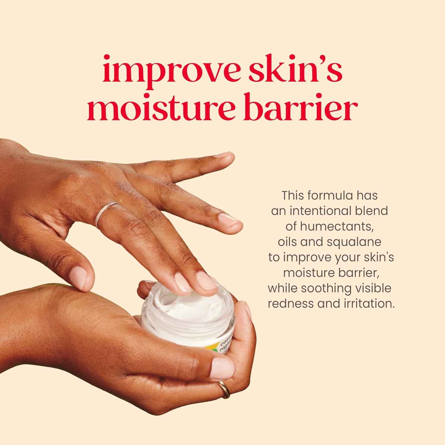 Burt's Bees, For Sensitive Skin Infuses Skin With Moisture While You Sleep, 98.8 Percent Natural Origin Skin Care, 1.8 oz. Tub