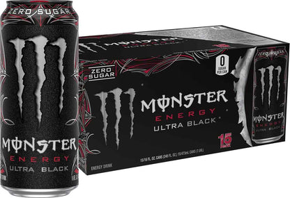 Monster Energy Ultra Variety Pack, PKZSD, Sugar Free Energy Drink, 16 Ounce | Pack of 15