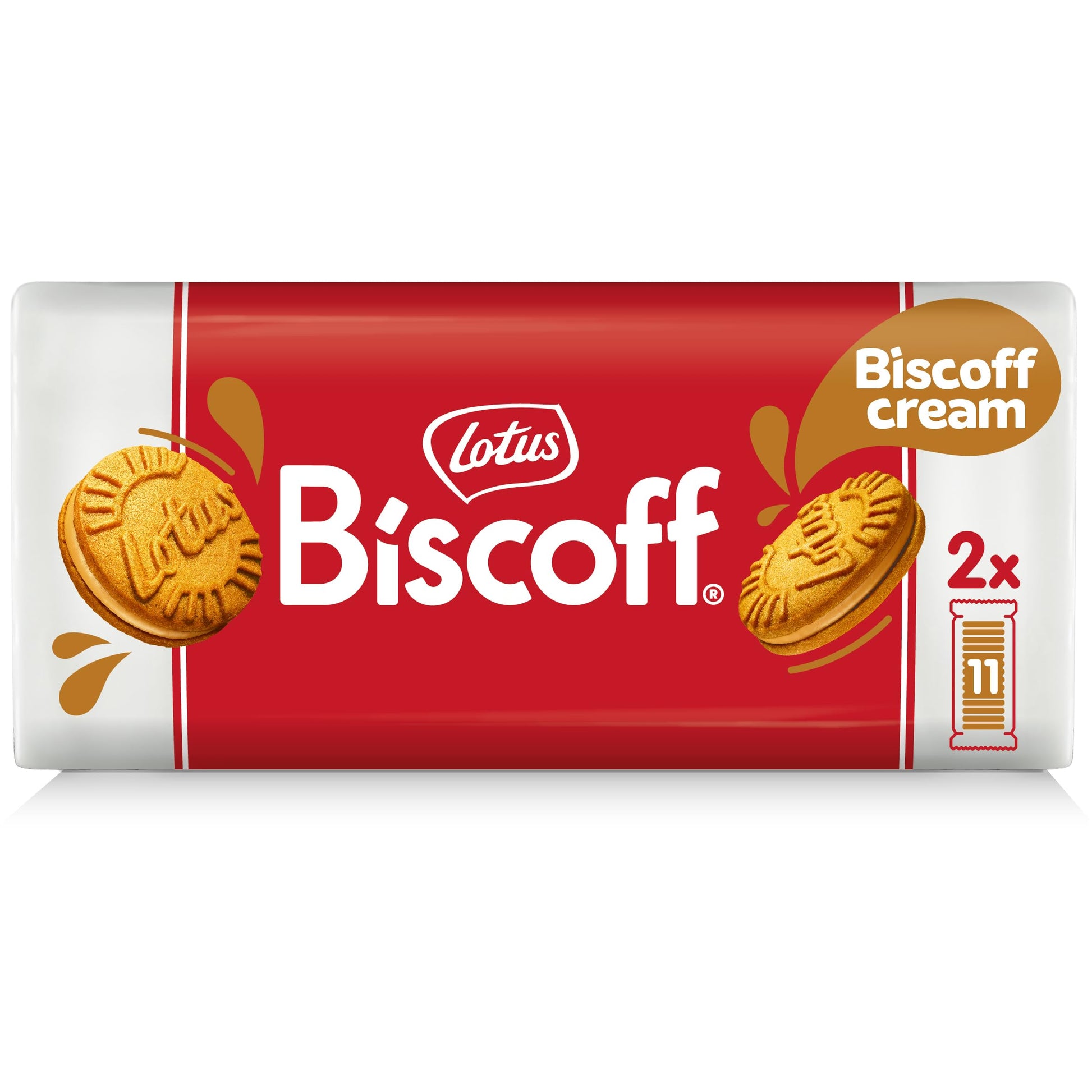 Biscoff Cream - 11 Count (Pack of 2)