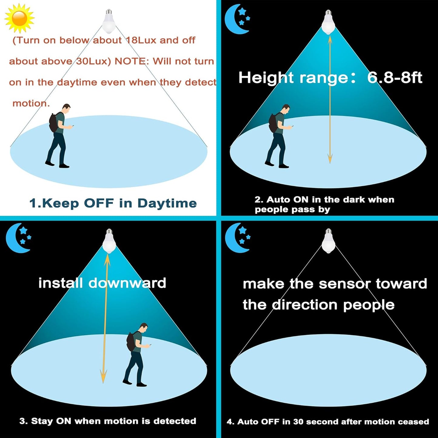 Motion_Sensor_Light_Bulbs_for_Outdoor_Indoor,_9W_A19_Motion_Detector_Led_Bulb,_60_Watt_Equivalent,_E26_800lm_5000K_Daylight,_Dusk_to_Dawn_Motion_Activated_Security_Lights_for_outside,_Inside_(2_Pack)