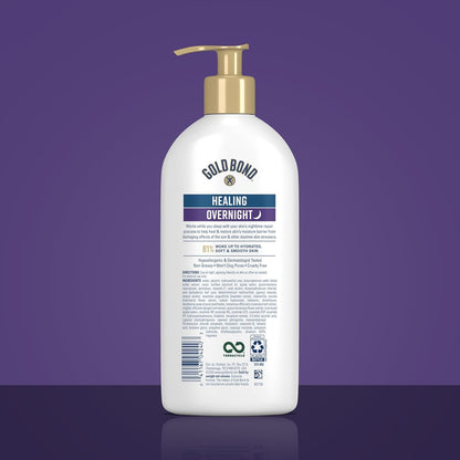 Gold_Bond_Healing_Overnight_Body_&_Face_Lotion_for_Dry_Skin,_Nongreasy_Moisturizer_with_Hyaluronic_Acid,_Aloe_&_Melatonin_Works_While_You_Sleep,_13_oz.