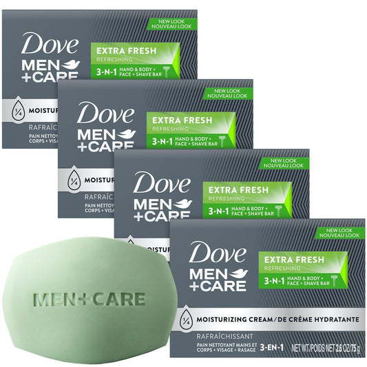 Dove_Men+Care_Soap_Bar,_Extra_Fresh_Scent_4-Pack_–_Hydrating_3-in-1_Body,_Hand,_and_Face_Cleanser_for_Men,_2.6_Oz_Ea