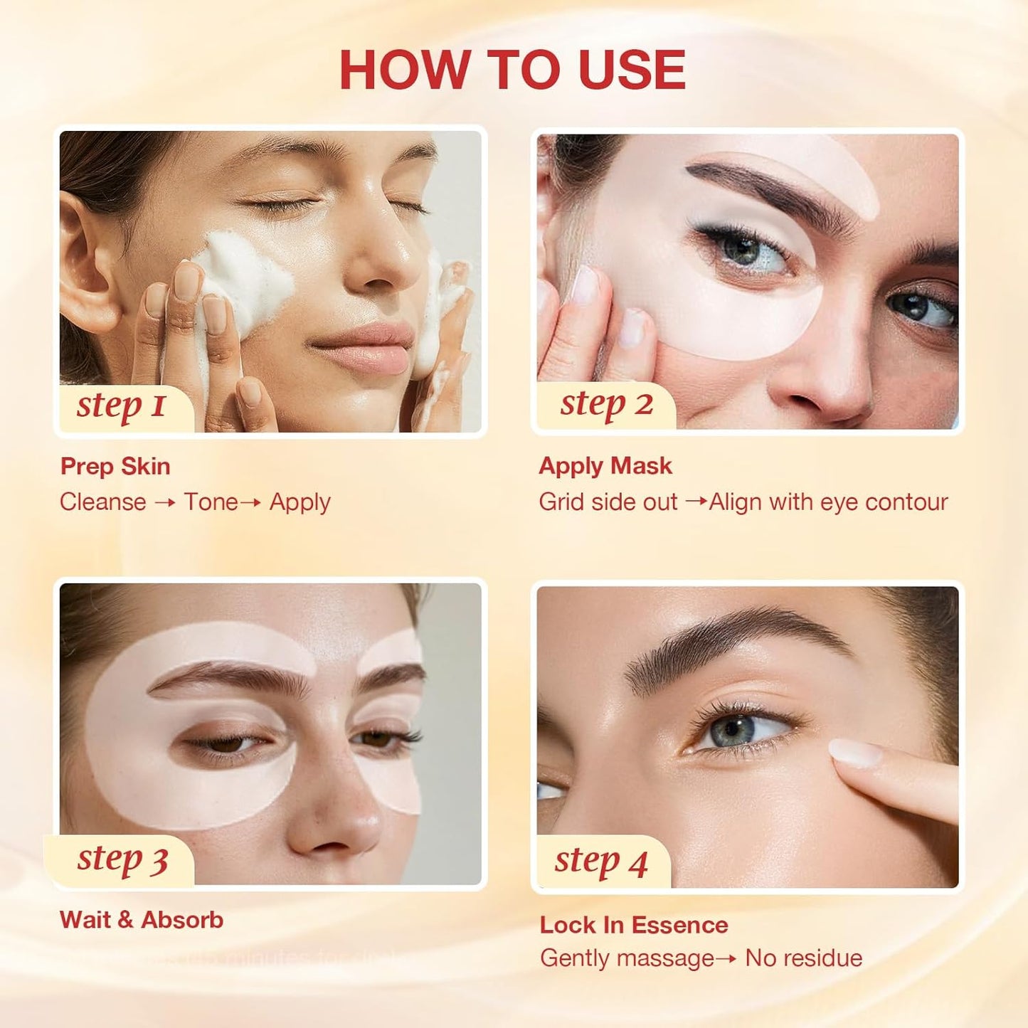 GONIM_Under_Eye_Patches_360°_Fit,_Eye_Mask_with_Collagen_Peptide,_Salmon_DNA_PDRN,_Caffeine,Retinol_&_Niacinamide,_Eye_Patches_for_Puffy_Eyes_and_Dark_Circles,_Travel_Essentials_4_pairs