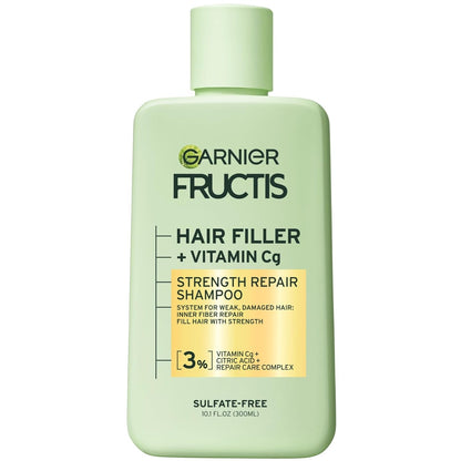 Garnier_Fructis_Hair_Filler_Strength_Repair_Shampoo_with_Vitamin_Cg,_Sulfate_Free_Shampoo_for_Weak,_Damaged_Hair,_10.1_Fl_Oz,_1_Count