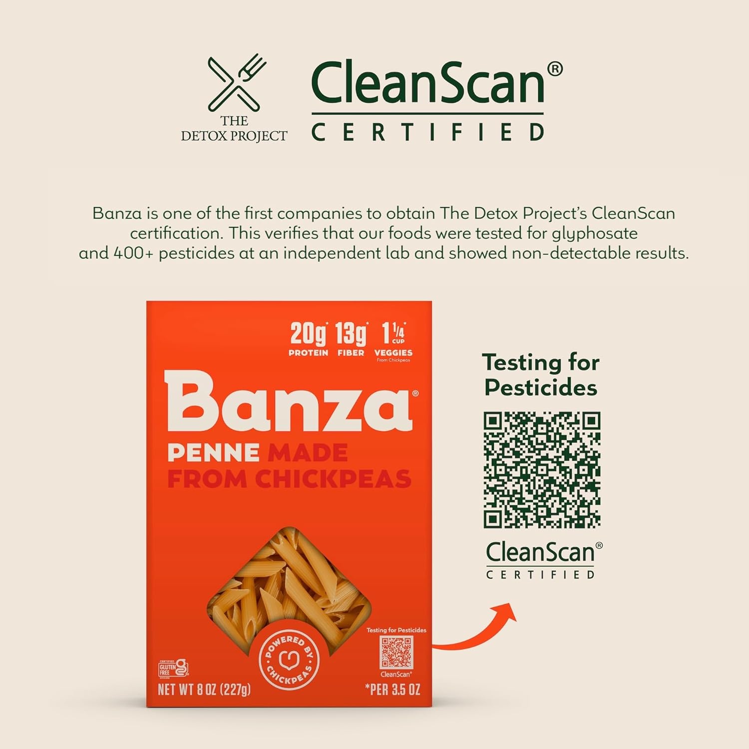Banza_Cavatappi_Pasta_from_Chickpeas_-_Gluten_Free,_High_Protein,_and_Lower_Carb_Protein_Cavatappi_Chickpea_Pasta_-_8oz