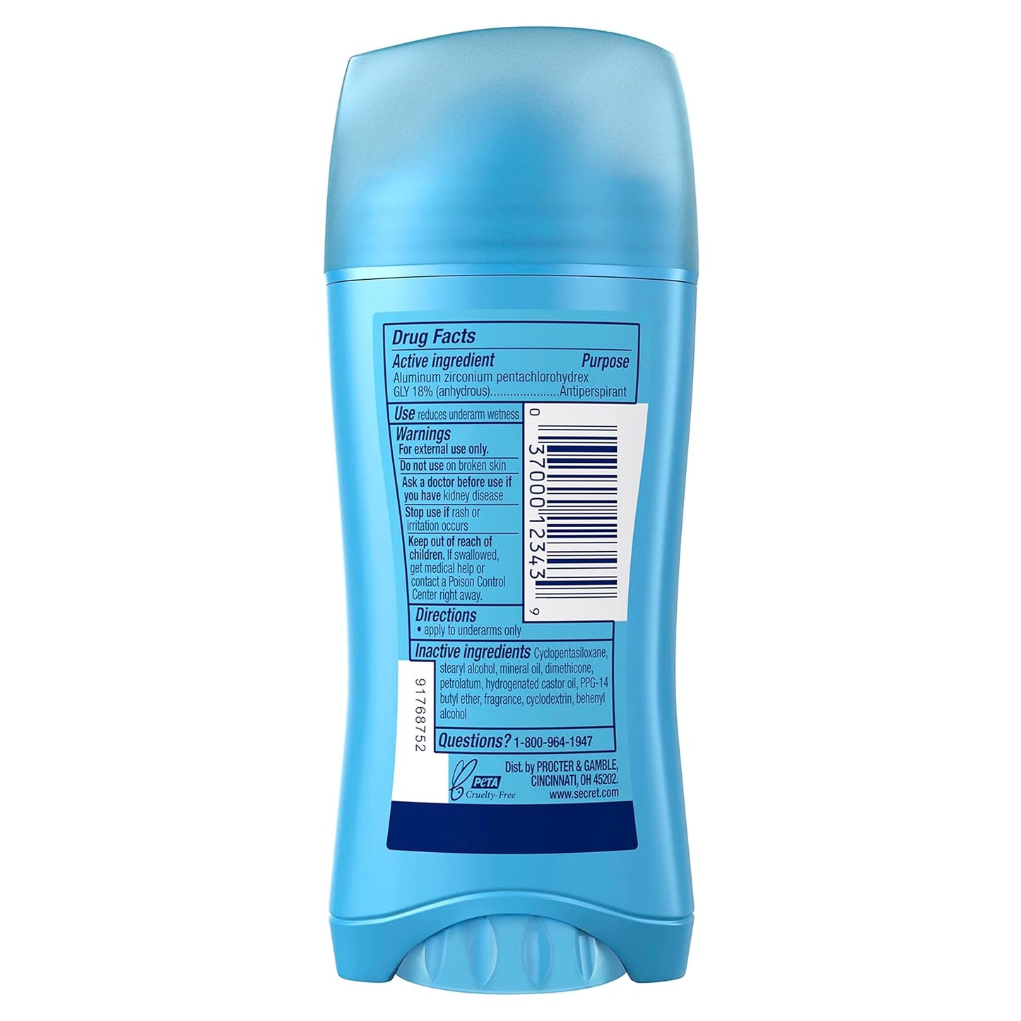 Secret_Antiperspirant_and_Deodorant_for_Women,_24hr_Sweat_&_Odor_Protection,_PH_Balanced_Protection,_Gentle_on_Skin,_Invisible_Solid,_Powder_Fresh_Scent,_2.6_oz