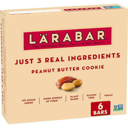 Larabar Peanut Butter Cookie, Fruit and Nut Bars, Gluten Free and Vegan