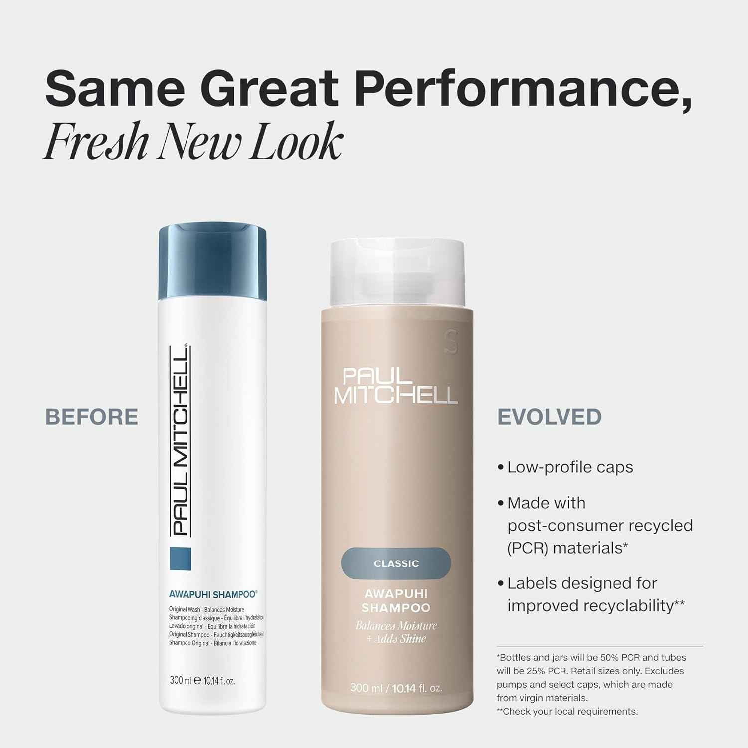 Paul Mitchell Awapuhi Shampoo, Balances Moisture + Adds Shine, For All Hair Types, Especially Fine + Static-Prone Hair