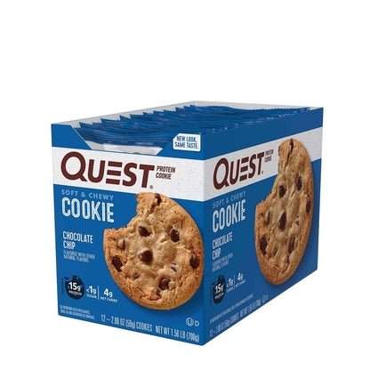 Quest Nutrition Protein Cookie, 15g Protein, 1g Sugar, 2g Net Carbs, Keto Friendly, High Protein, Low Carb; 12 Count
