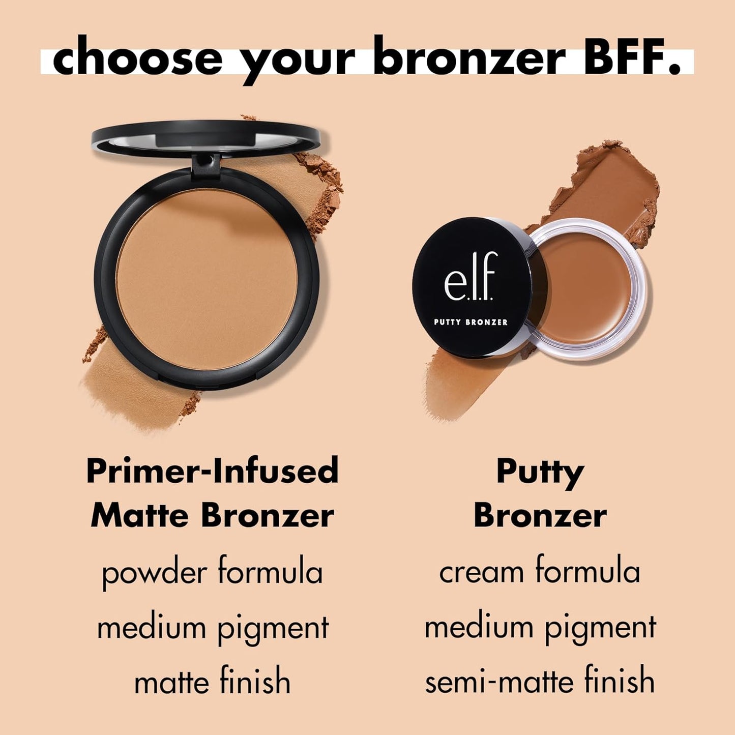 e.l.f._Primer-infused_Bronzer,_Long-Wear,_Matte,_Bold,_Lightweight,_Blends_Easily,_Contours_Cheeks,_Forever_Sun_Kissed,_All-Day_Wear,_0.35_Oz