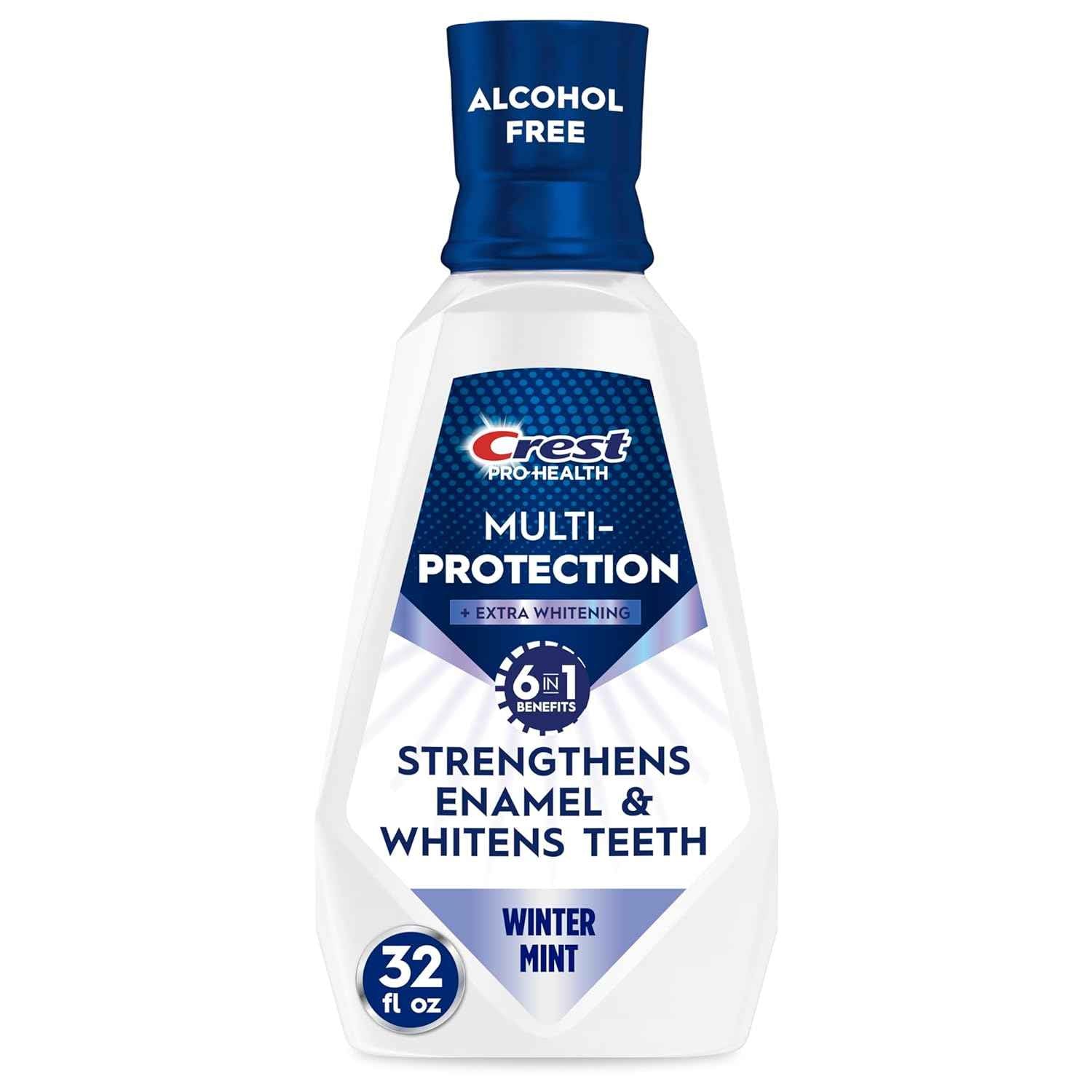 Crest Pro-Health Advanced Mouthwash, Alcohol Free, Extra Whitening, Energizing Mint Flavor
