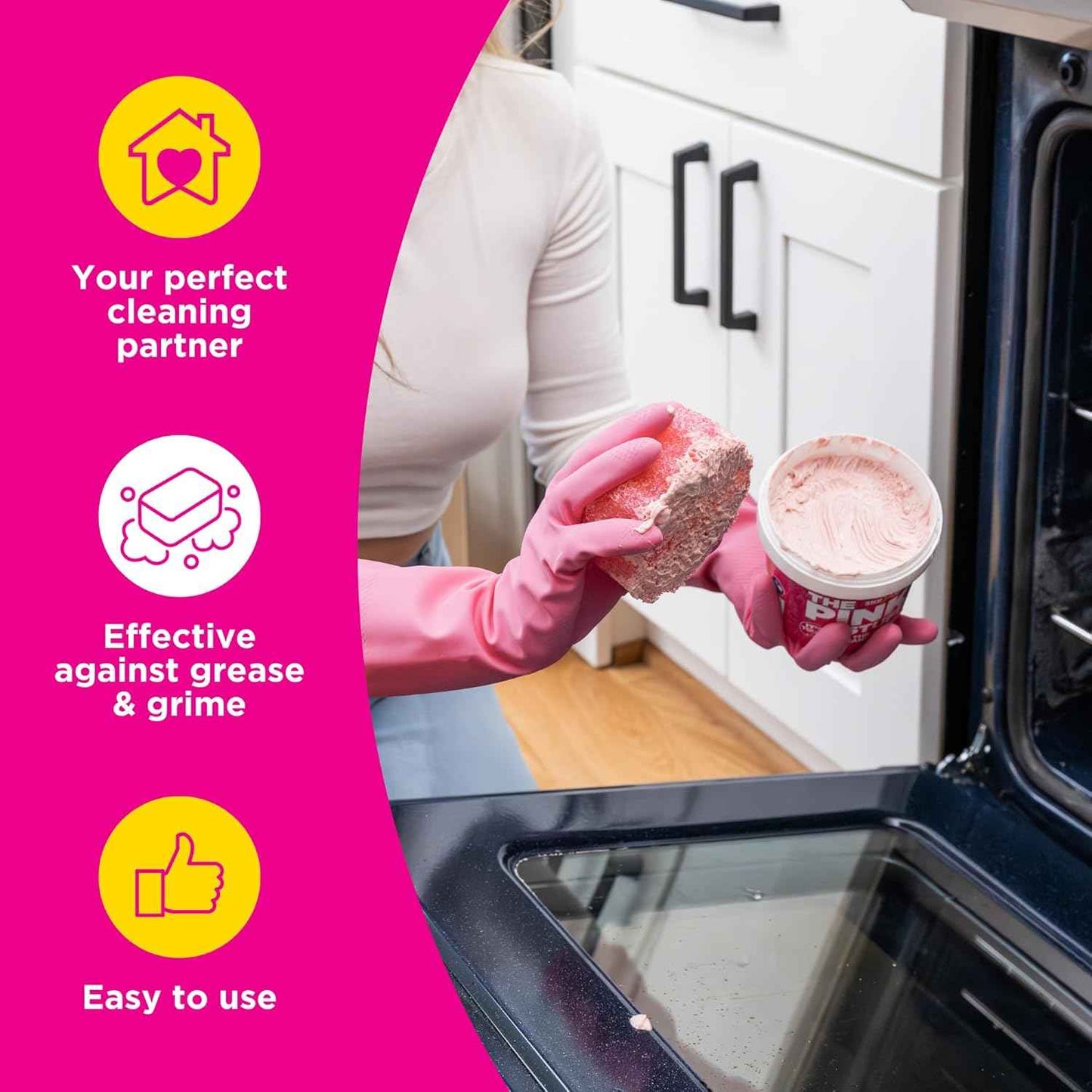 Stardrops – The Pink Stuff Ultimate Cleaning Pack – Miracle Cleaning Paste, Multi-Purpose Spray & Bathroom Foam – Cuts Grease, Removes Stains, Cleans Kitchens, Bathrooms, and More