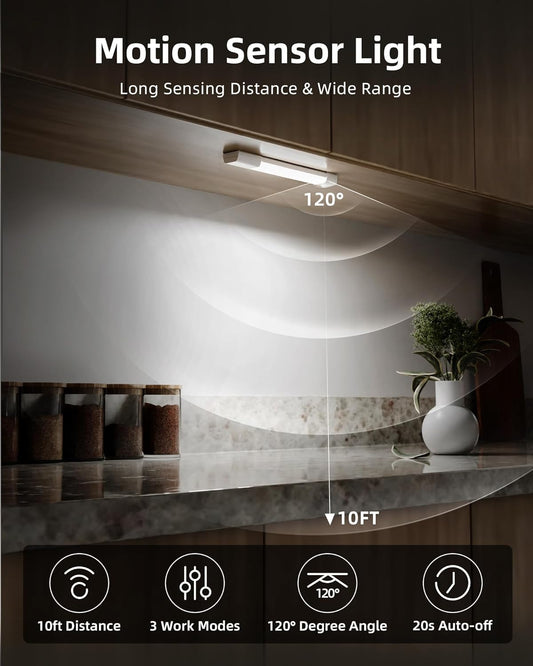 EZVALO_3_Pack_7”_Motion_Sensor_Light_Indoor,_Wireless_Under_Cabinet_Lighting,_30_LED_Rechargeable_Closet_Lights,_Dimmable,_3_Color_Temperatures,_Counter_Lights_for_Wardrobe,_Pantry,_Bedroom,_Kitchen
