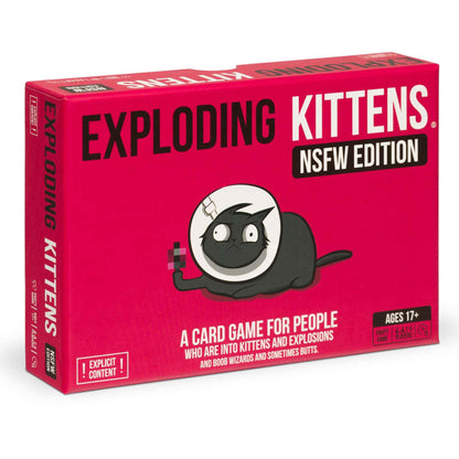 Exploding Kittens Party Pack - 2-10 Players - Ages 7+ - 15 Minutes to Play - Party & Family Card Game for Kids & Adults