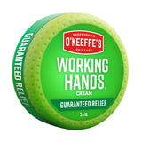 O'Keeffe's Working Hands Hand Cream for Extremely Dry, Cracked Hands, 3.4 Ounce Jar, (Pack 1)