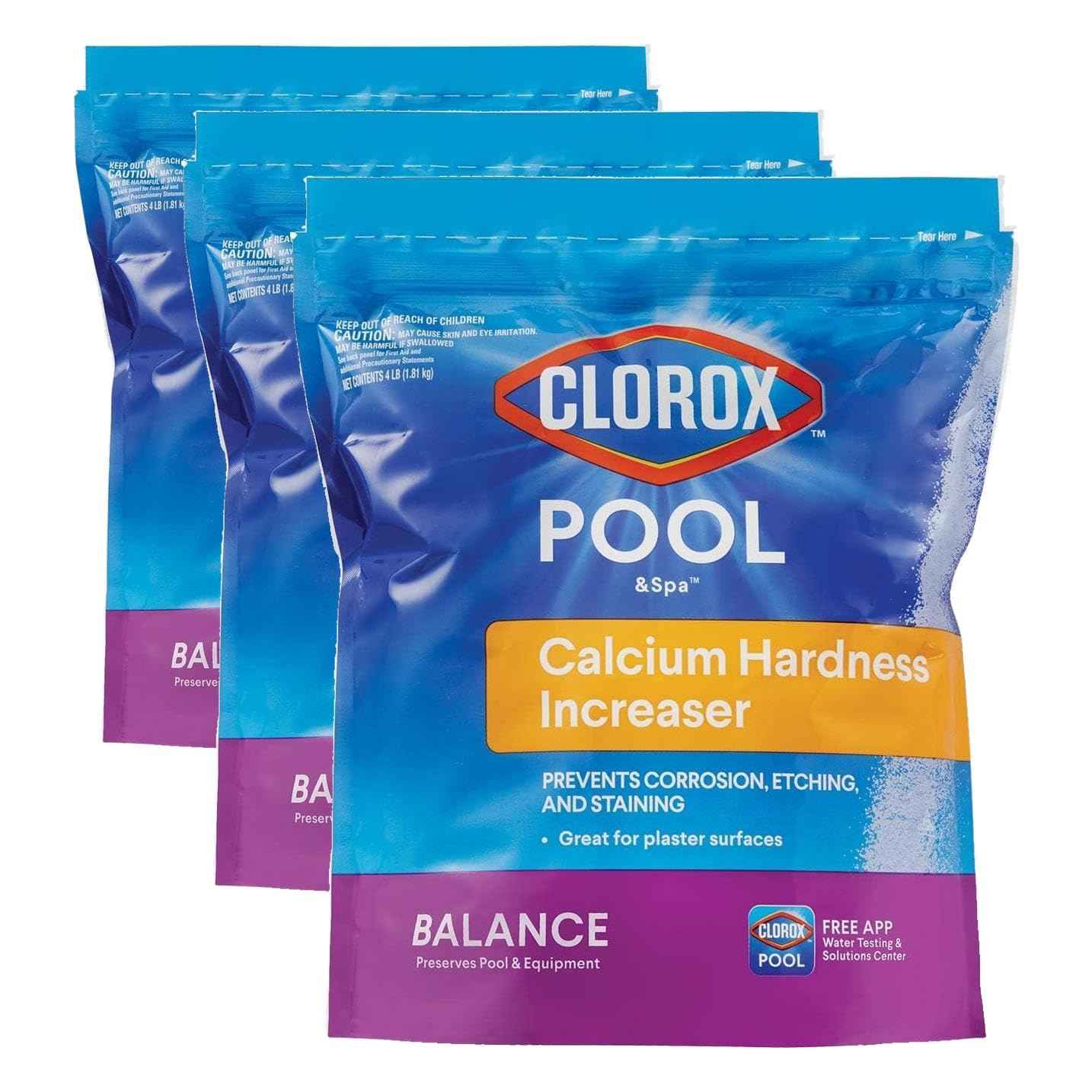 Clorox® Pool&Spa™ Swimming Pool Calcium Hardness Increaser, Prevents Corrosion, Etching and Staining