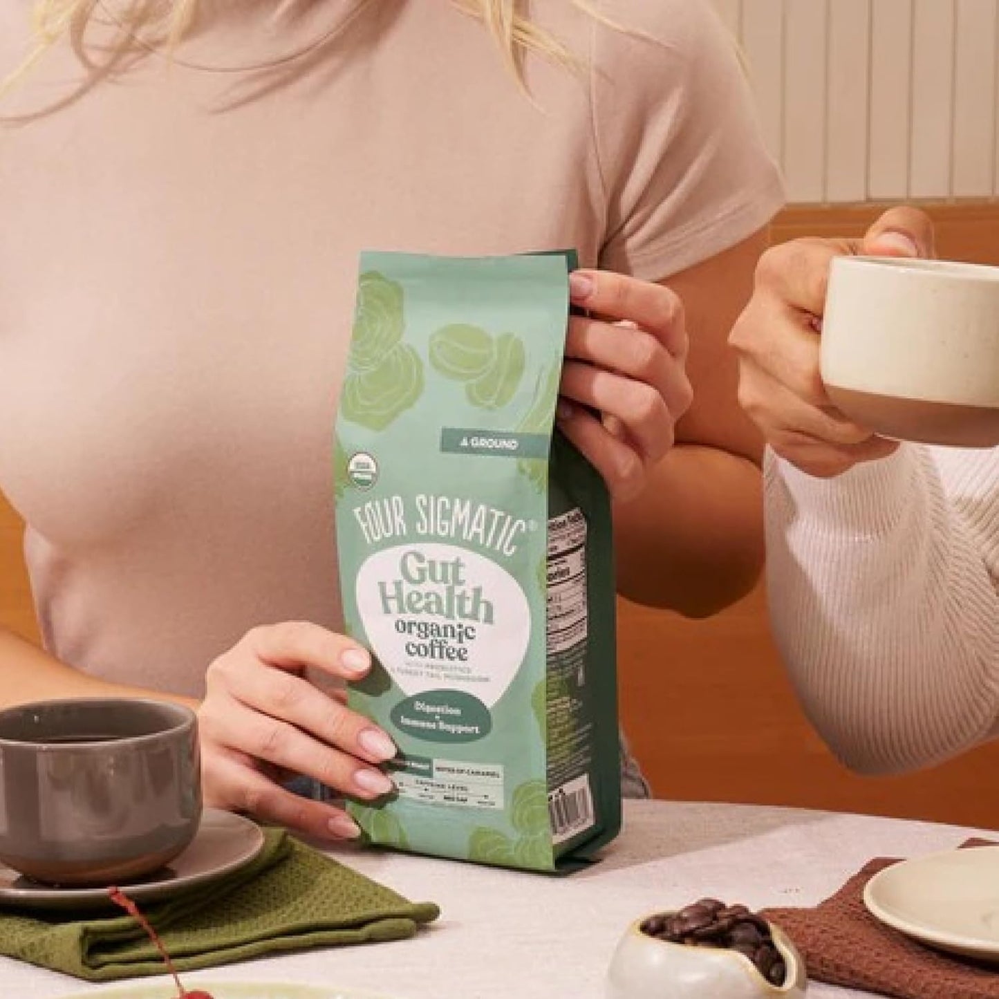 Four_Sigmatic_Gut_Health_Organic_Ground_Coffee_|_Medium_Roast,_Immune_Boosting_Probiotic_Mushroom_Coffee_with_Chaga_&_Turkey_Tail_for_Gut_Health_&_Immune_Support_|_12oz_Bag