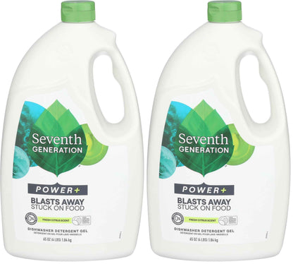 Seventh Generation Ultra Power Plus Auto Dish Gel, Fresh Citrus Scent