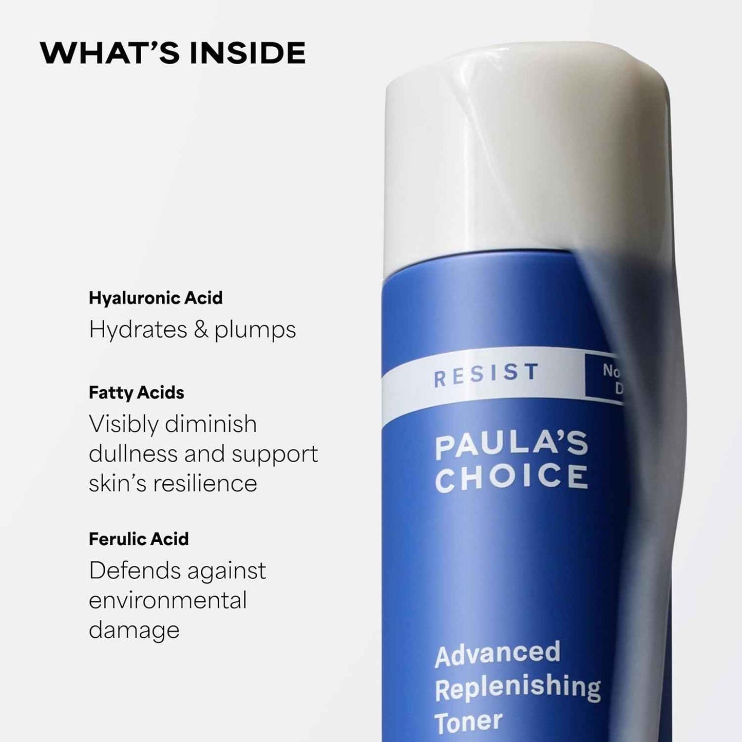 Paula's Choice Resist Advanced Replenishing Face Toner, Anti-Aging Facial Toner with Hyaluronic Acid, Vitamin C & E, Softens,Lightweight Hydration & Replenishes Dry Skin, Fragrance-Free, 4 fl oz