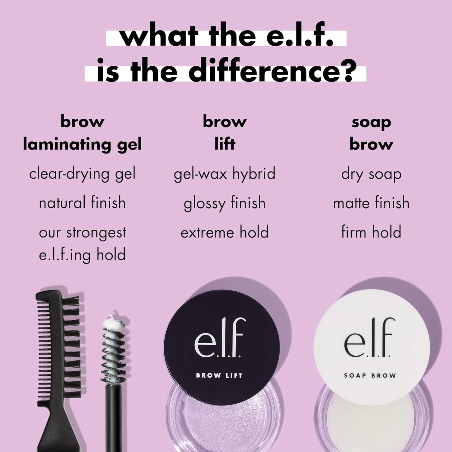 e.l.f._Brow_Laminating_Gel,_Strong-Hold,_Clear-Drying_&_Water-Resistant_Brow_Gel_Creates_Laminated_Brows,_Comb_&_Sculpt_Brows,_Vegan_&_Cruelty-free
