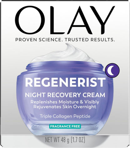 Olay_Night_Cream_for_Face,_Anti-Aging_Face_Moisturizer_for_Women_-_Fragrance-Free_Skin_Care,_Anti-Wrinkle,_Exfoliate,_Smooths_Texture_-_Triple_Collagen_Cream,_Niacinamide,_Pro-Vitamin_B5,_1.7Oz
